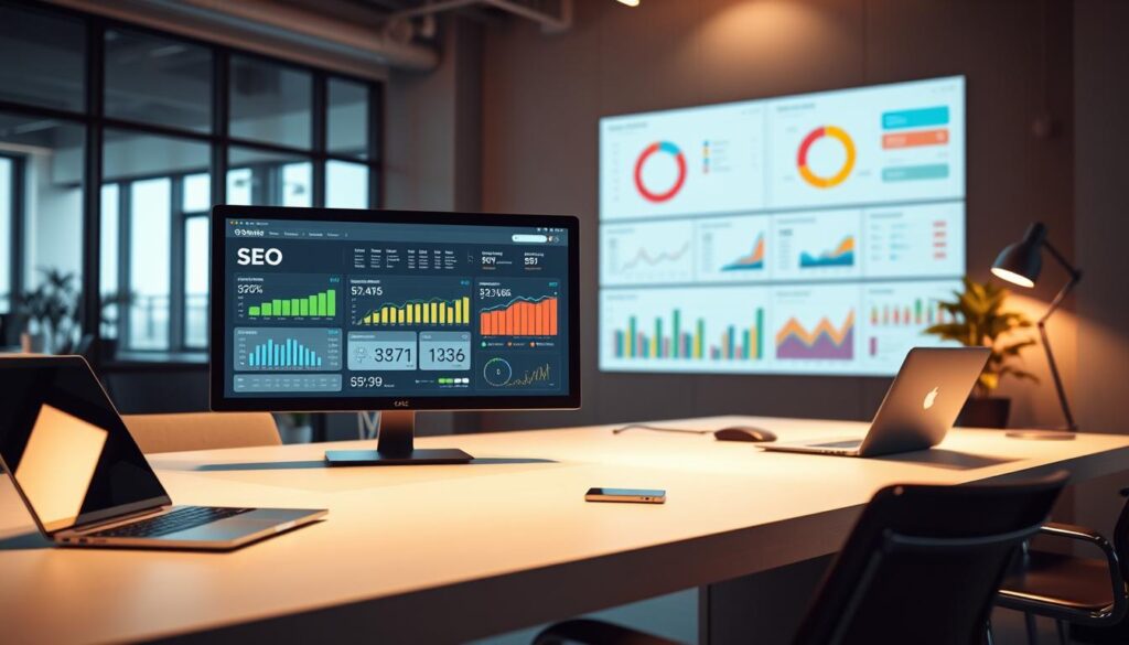 SEO analytics measuring SEO success