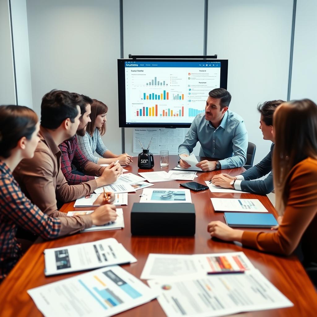 Content marketing strategy session at Revenue Boomers SEO Agency Orlando FL