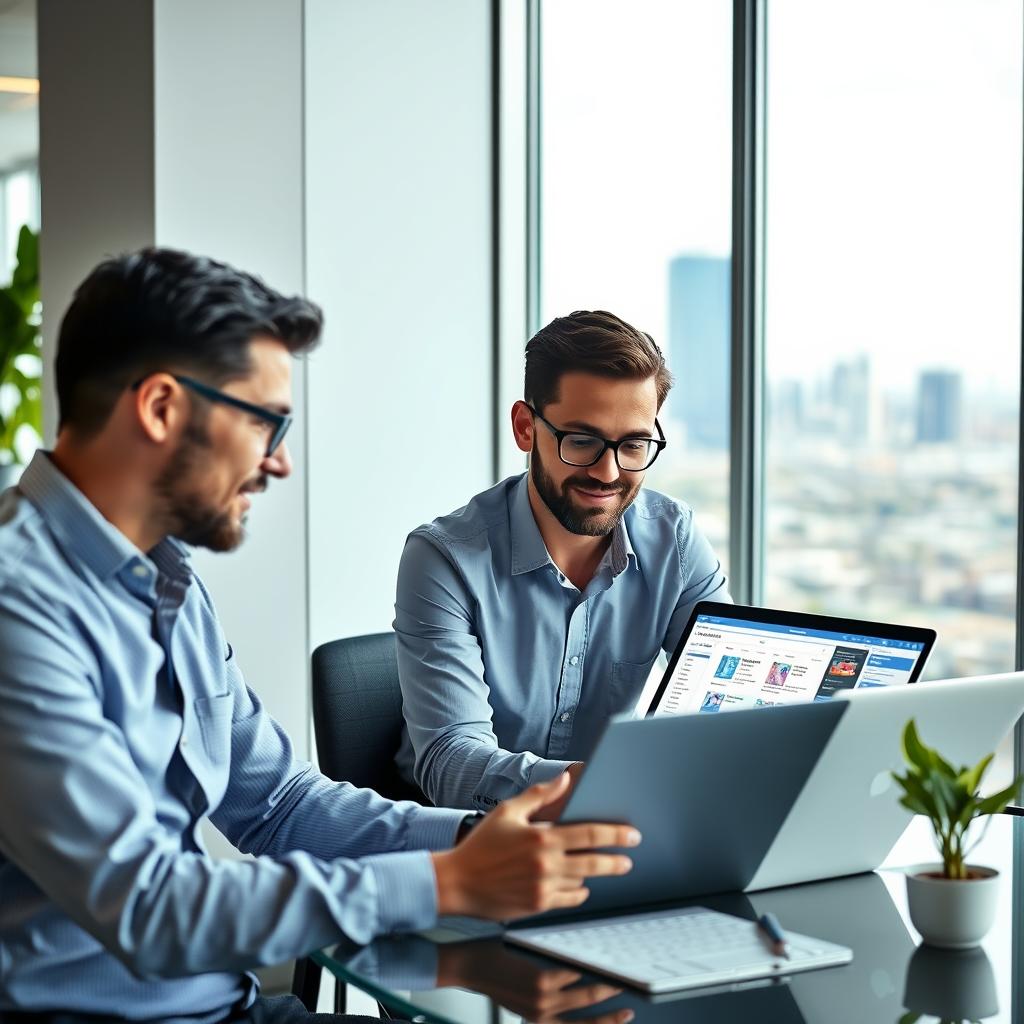 Content marketing strategy session for Long Beach business