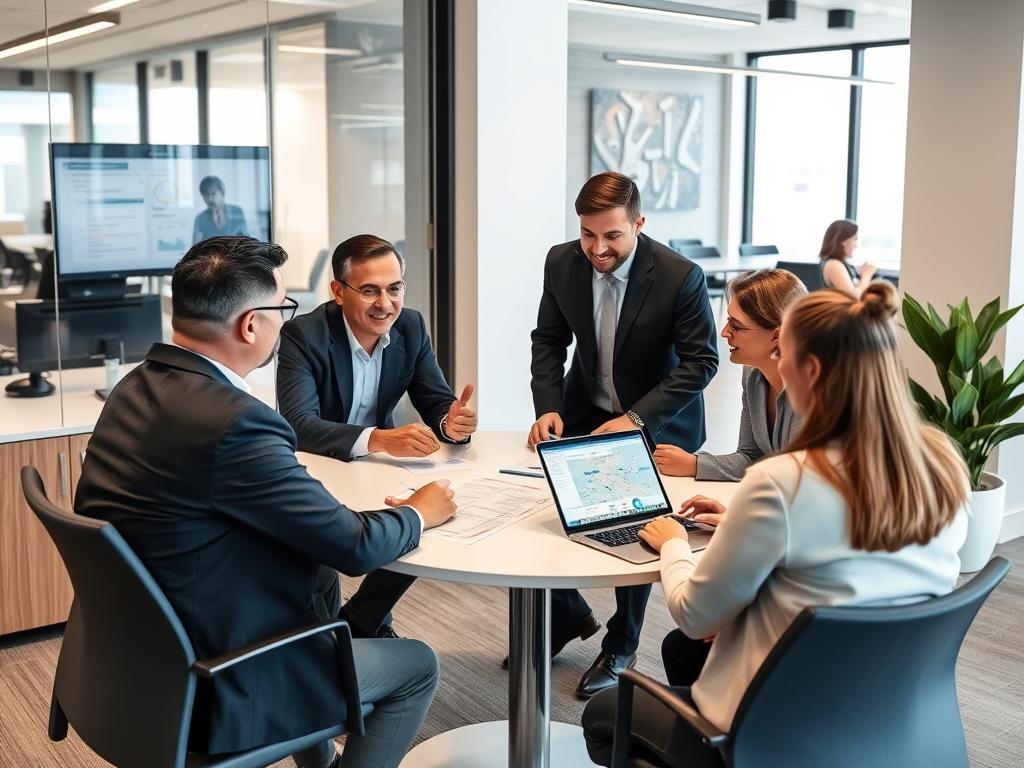 Local SEO Agency Gilbert AZ team meeting with client