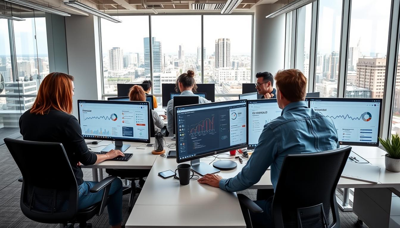 Revenue Boomers SEO Agency Anaheim CA office with team members working on digital marketing strategies