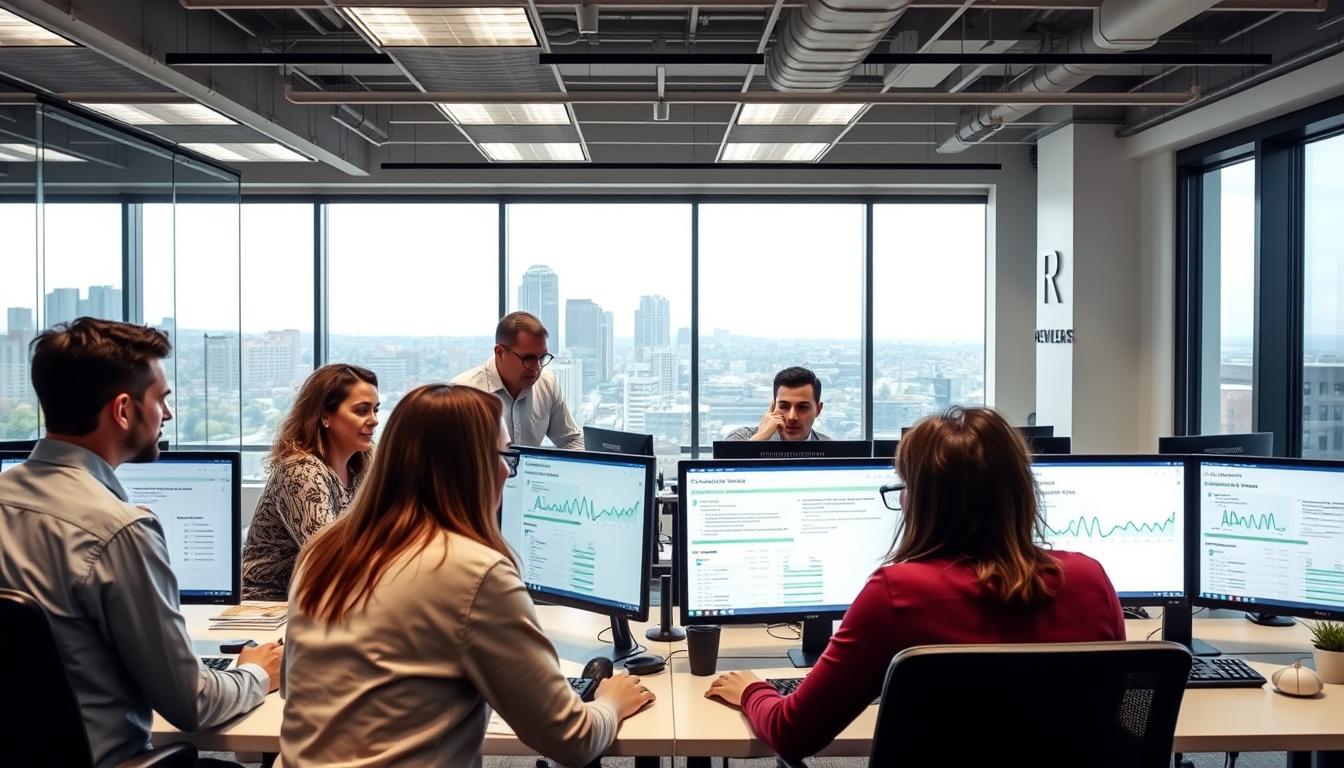 Revenue Boomers SEO Agency Lexington KY office with team members working on digital marketing strategies