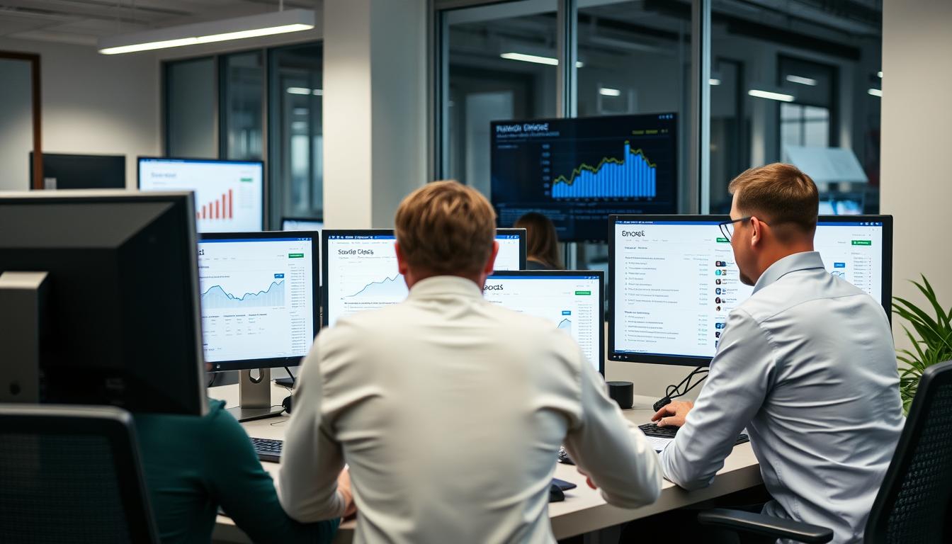 SEO Agency Fort Wayne IN team analyzing search rankings for local business