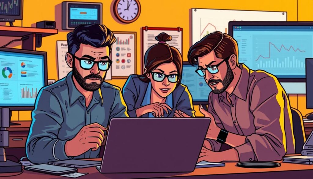 SEO experts enhancing online visibility