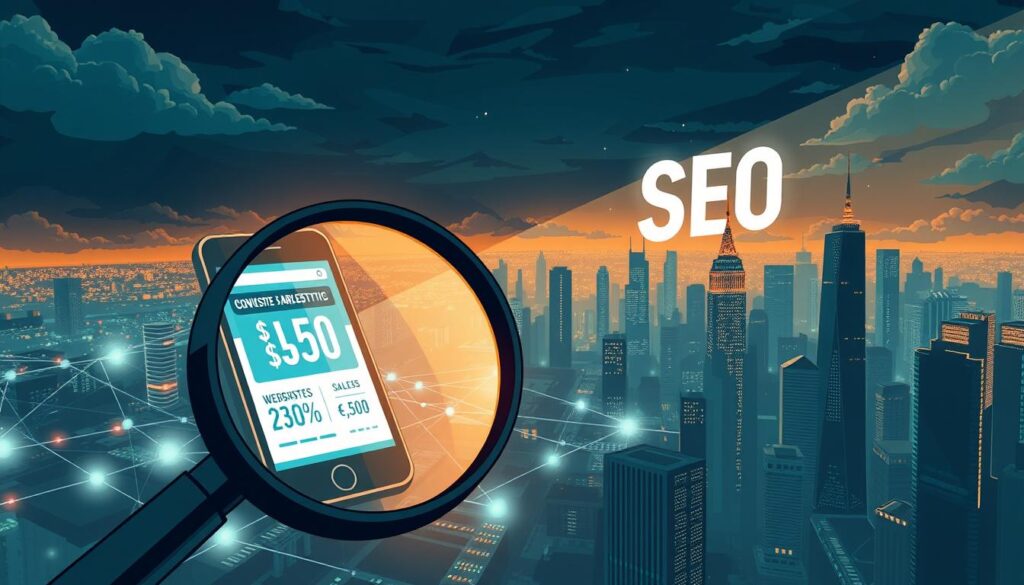 SEO impact on online visibility and conversion rates