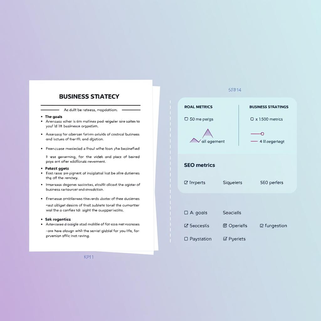 Business goals alignment for SEO success