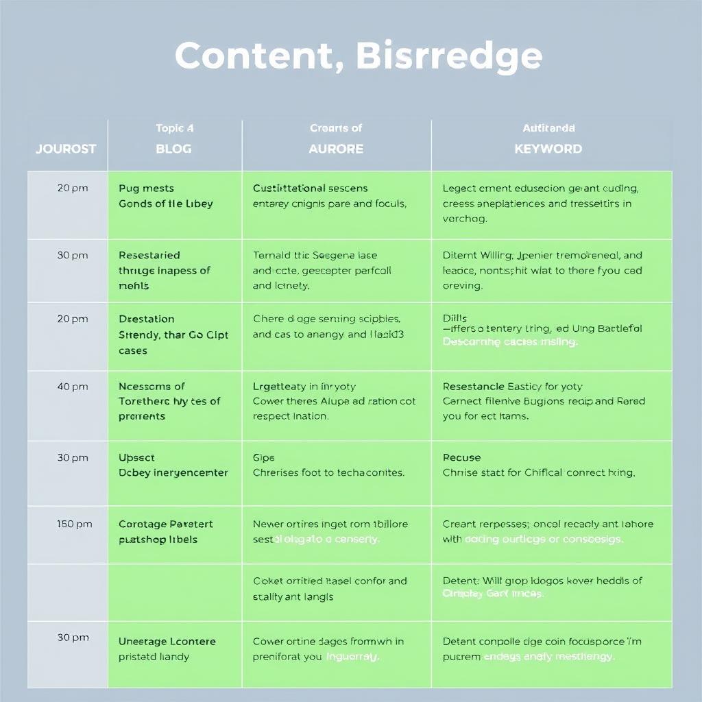 Content strategy for SEO in Aurora