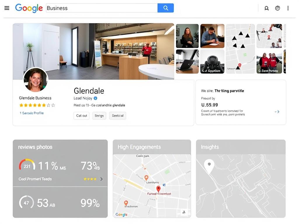 Google Business Profile management for a Glendale business