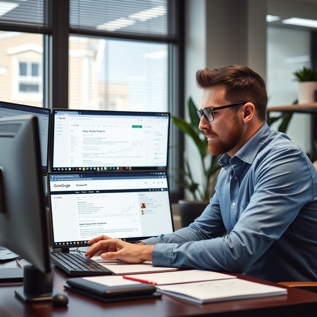 Keyword research and strategy development at SEO Agency Grand Rapids MI