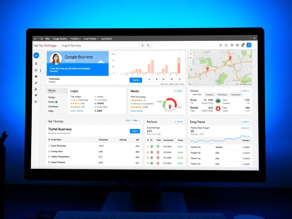 Local SEO optimization for Tallahassee businesses showing Google My Business profile
