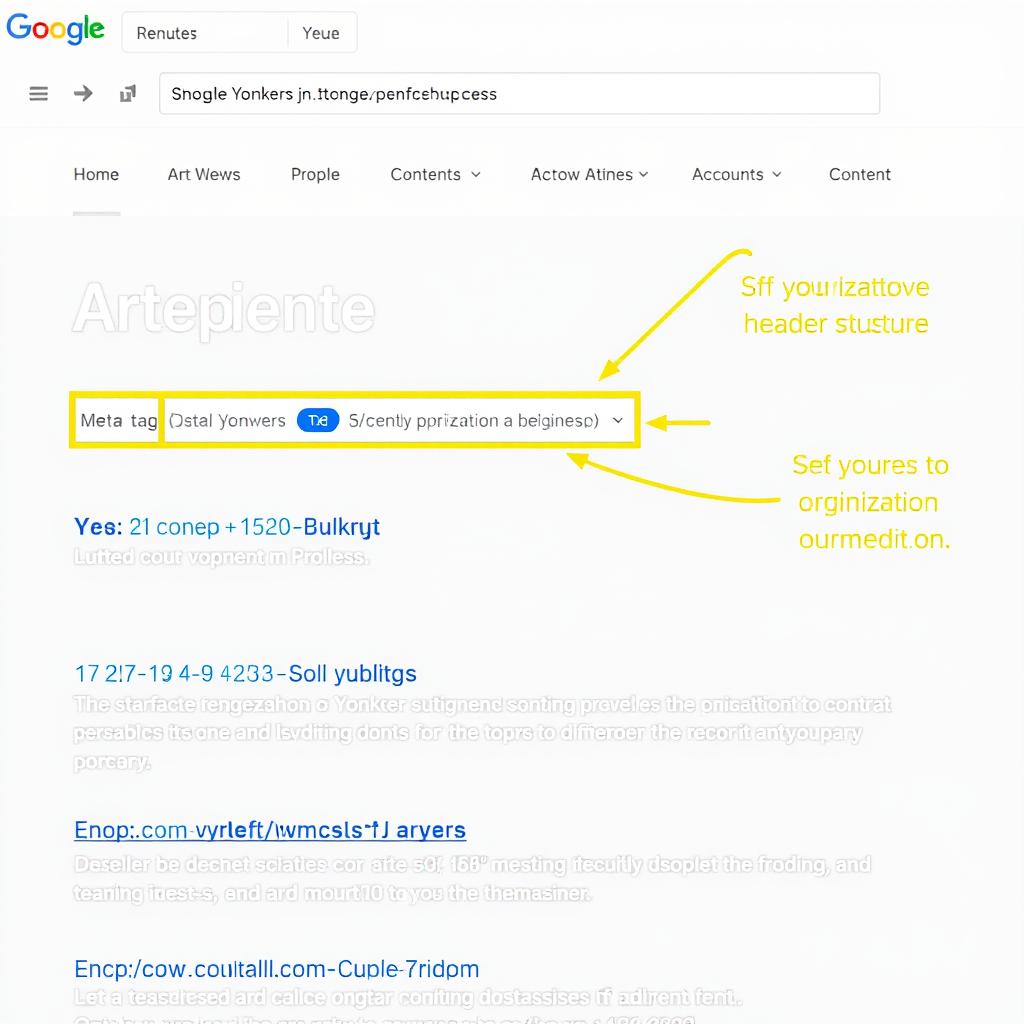 On-page SEO optimization for a Yonkers business website