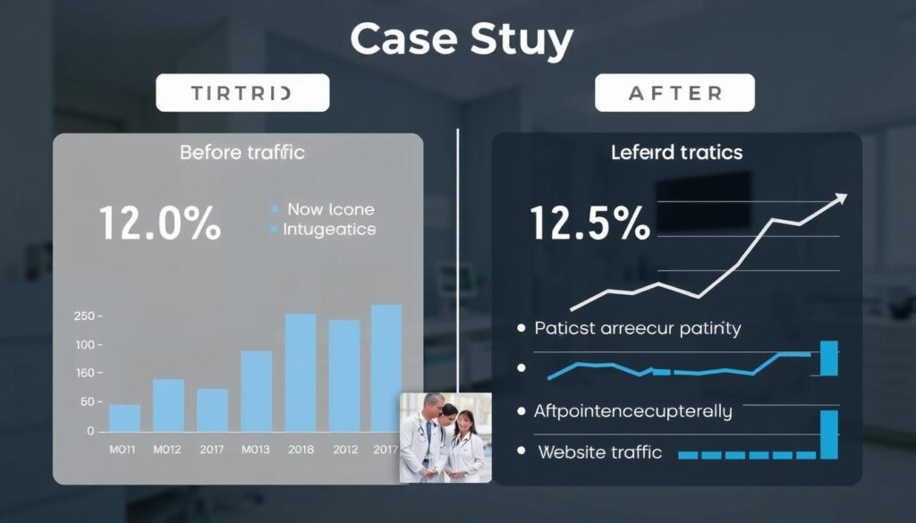 Oxnard healthcare clinic SEO case study showing improved patient acquisition