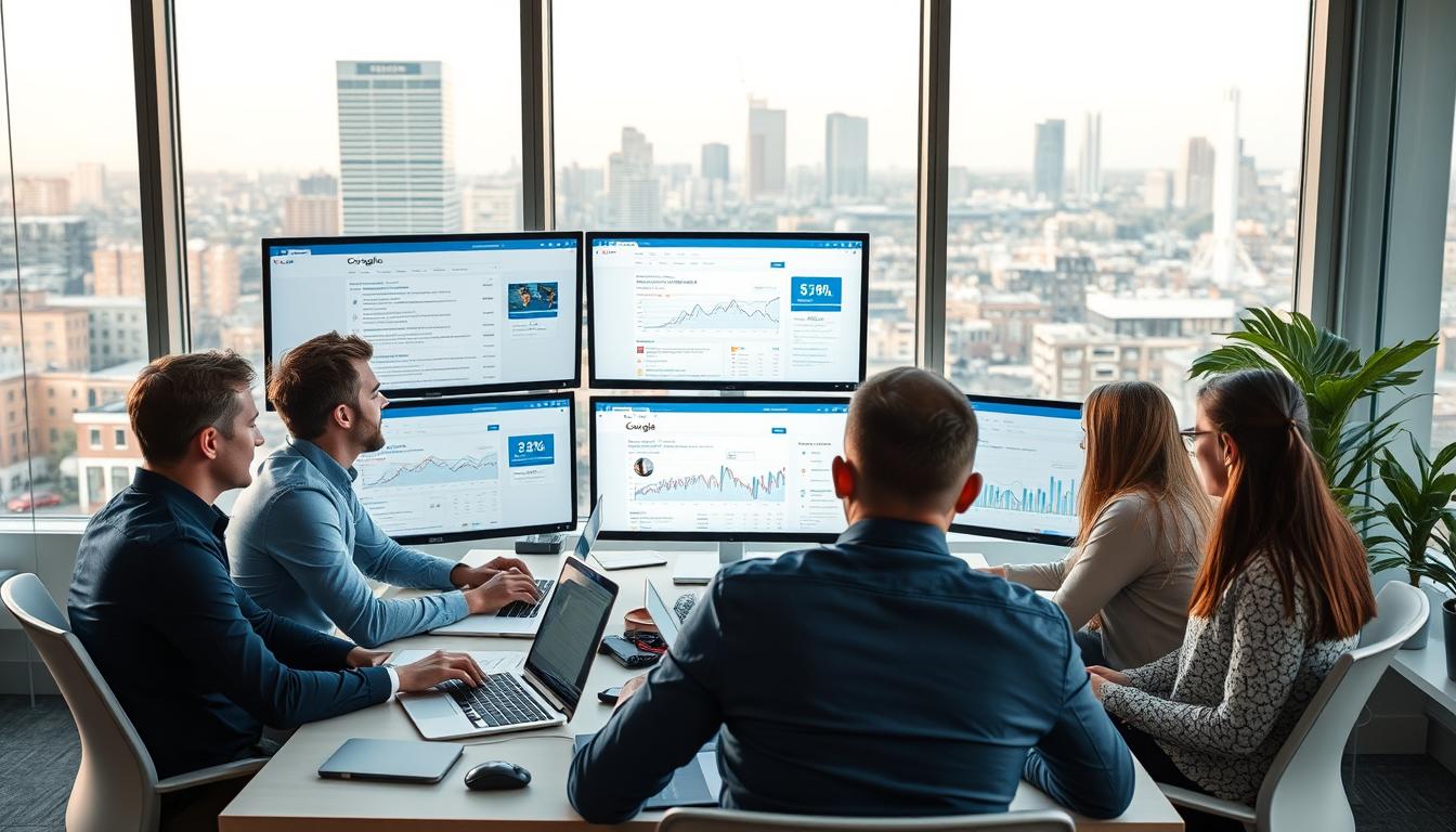 Revenue Boomers SEO Agency Fremont CA team analyzing search results for a local business