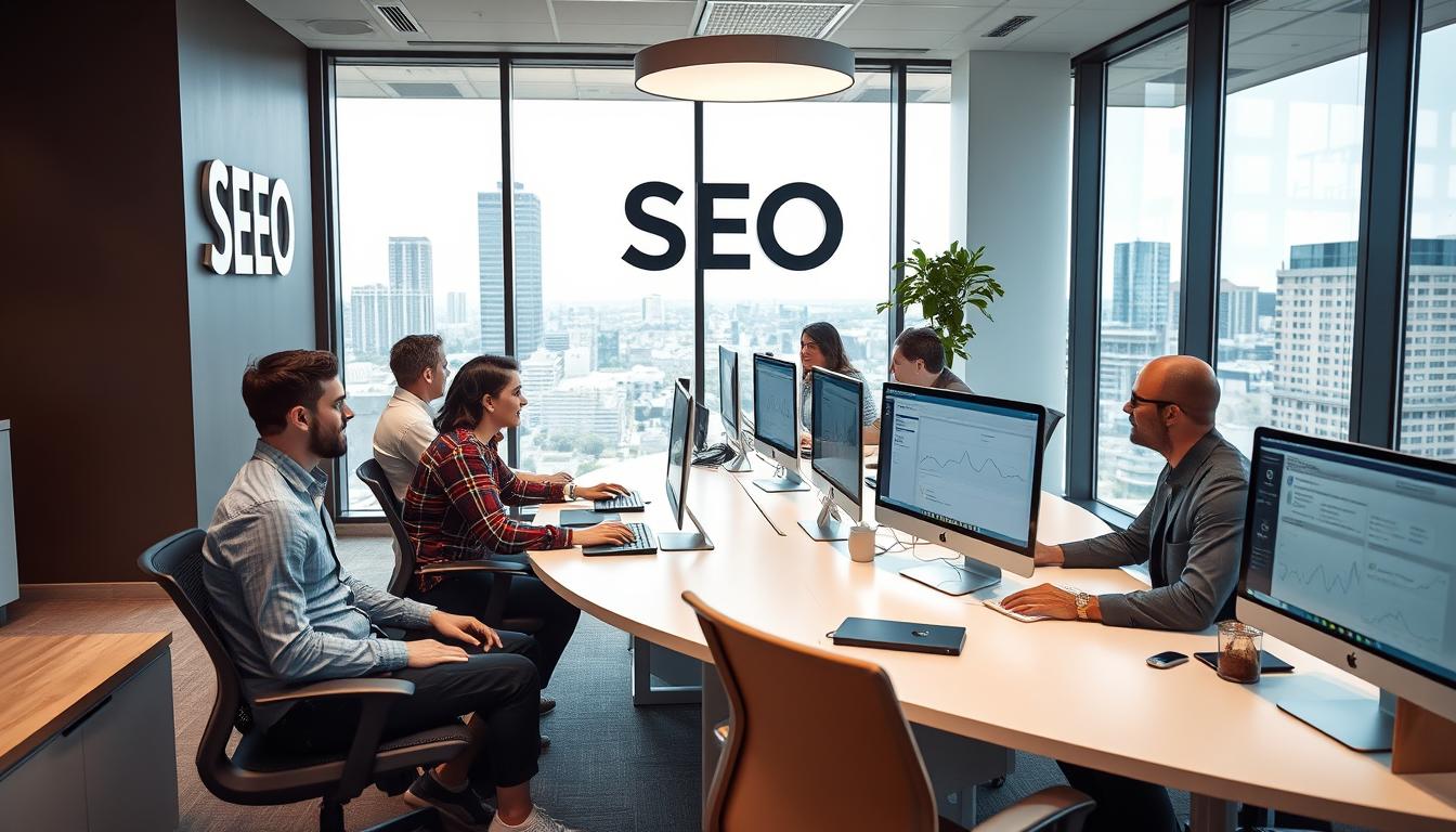 Revenue Boomers SEO Agency Grand Prairie TX office with team working on digital marketing strategies