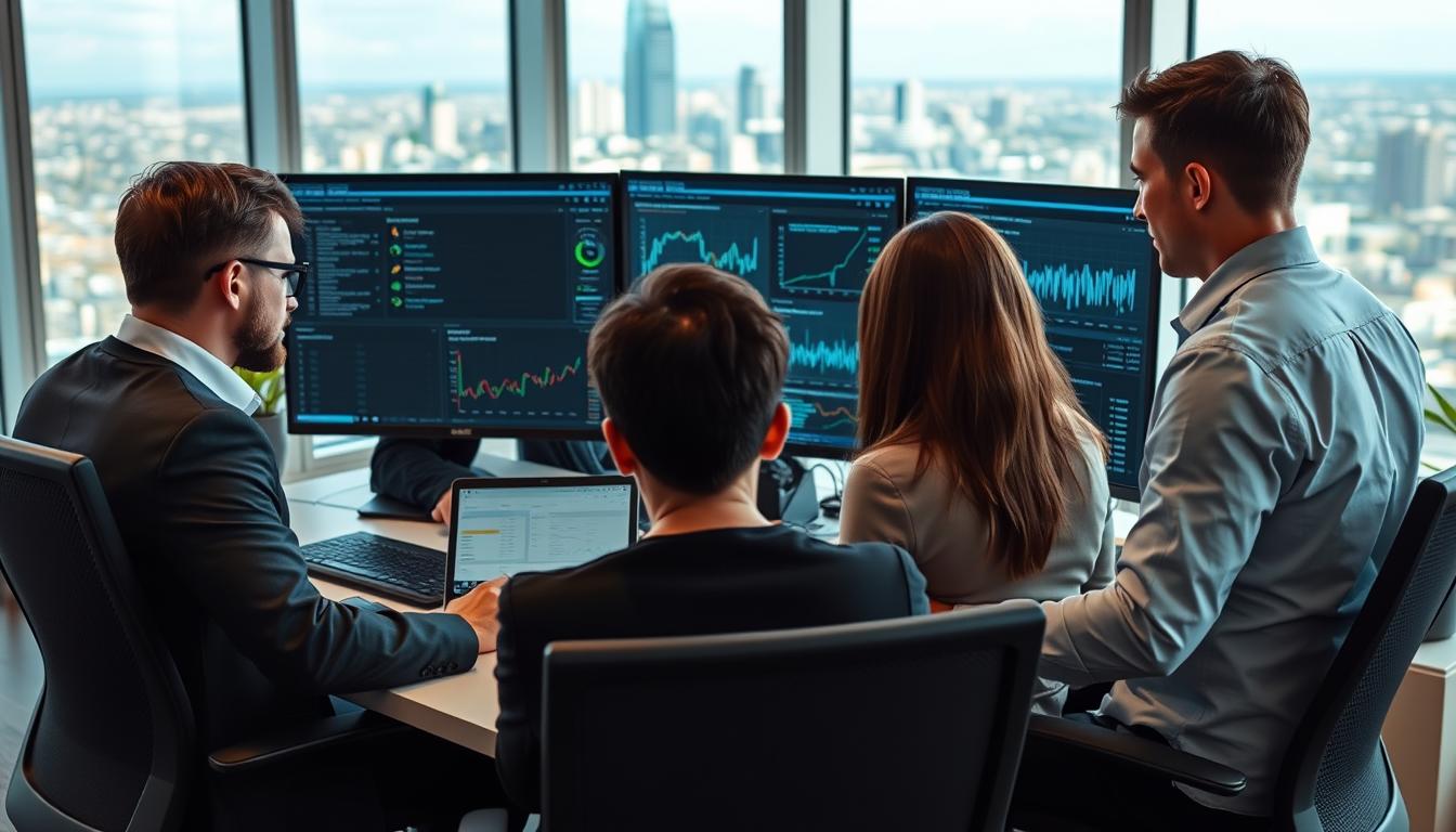 Revenue Boomers SEO Agency Ontario CA team working on digital marketing strategy