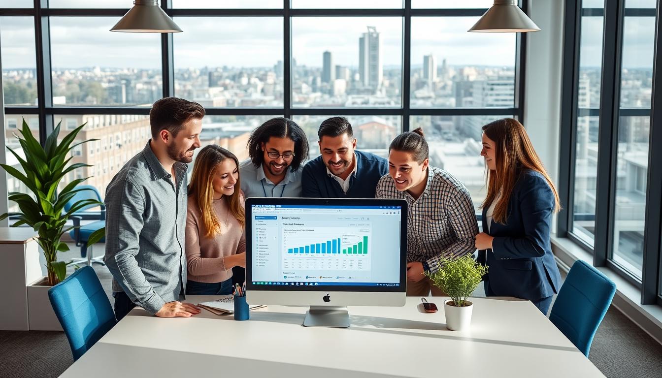 Revenue Boomers SEO Agency Tacoma WA office with team members collaborating