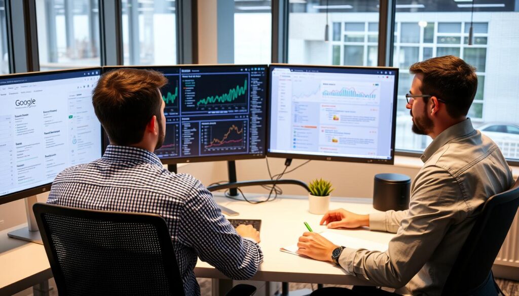 SEO Agency Overland Park KS team analyzing website performance