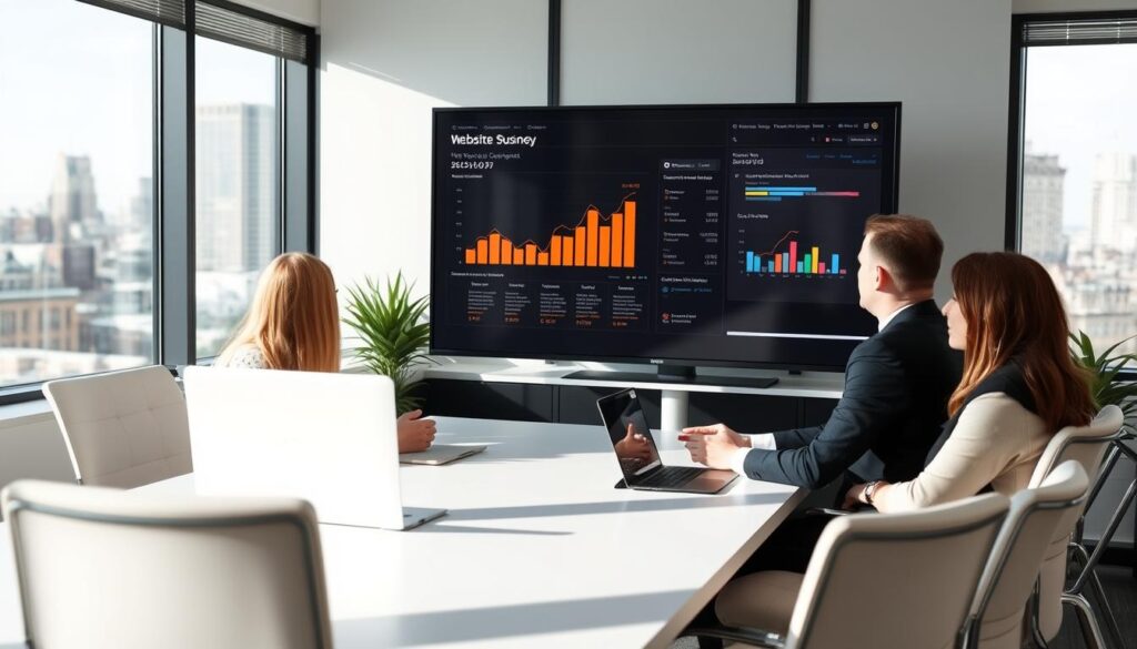 SEO experts from Revenue Boomers working with Rochester business owners