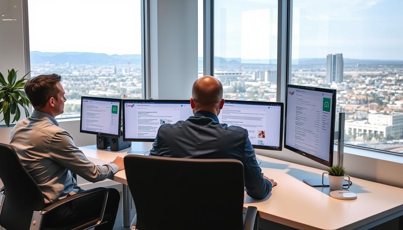 San Bernardino SEO agency team analyzing local search results