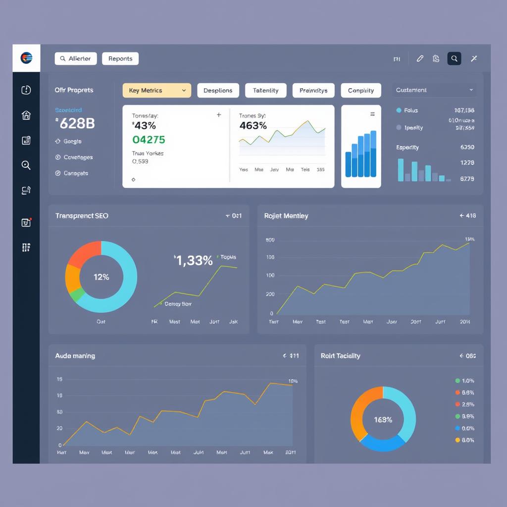 Transparent SEO reporting dashboard for Yonkers client
